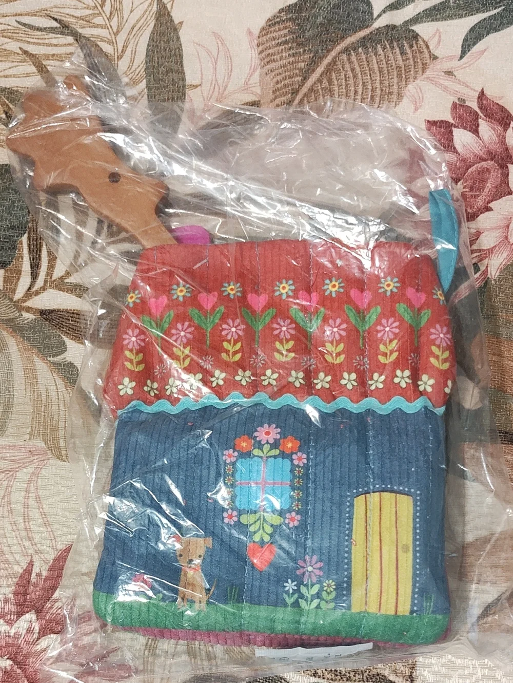 🐓 ROOSTER SPATULA AND OVEN MITT SET